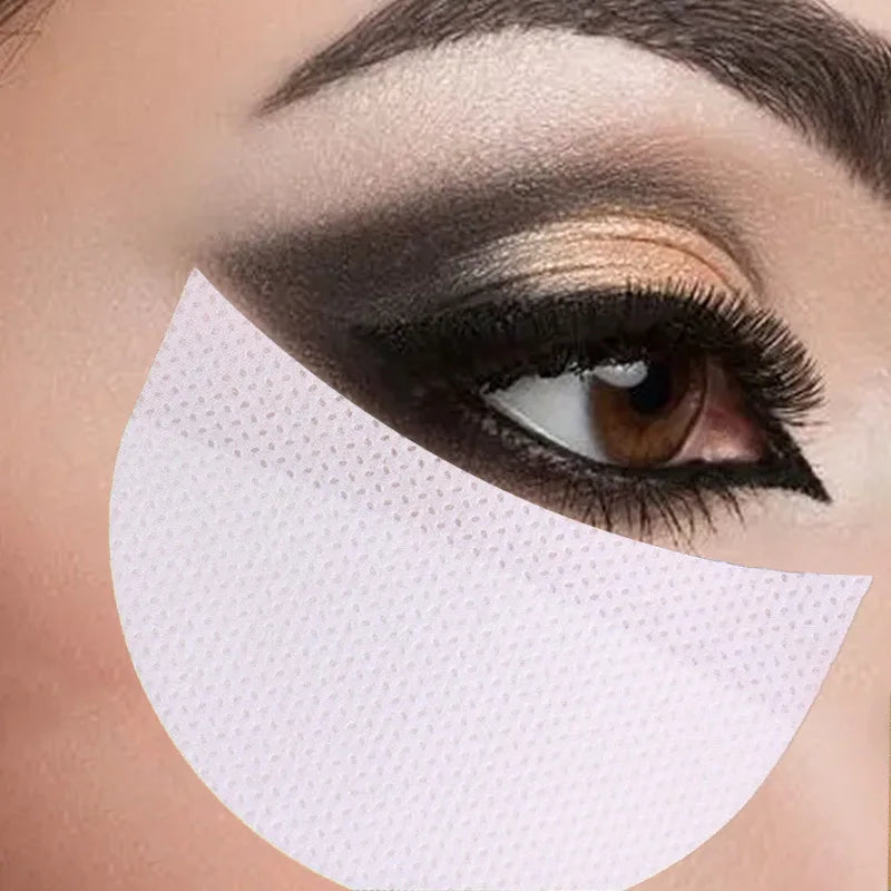 Eyeshadow Stencils & Under Eye Gel Pad Stickers – 20/30/50pcs Eye Makeup Tools PLUSH