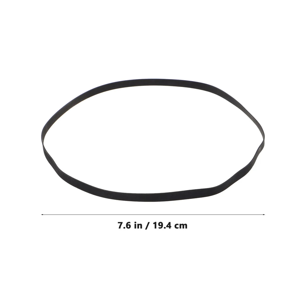 2Pcs Rubber Turntable Drive Belts for Vinyl Record Players Turntable Drive Belt PLUSH