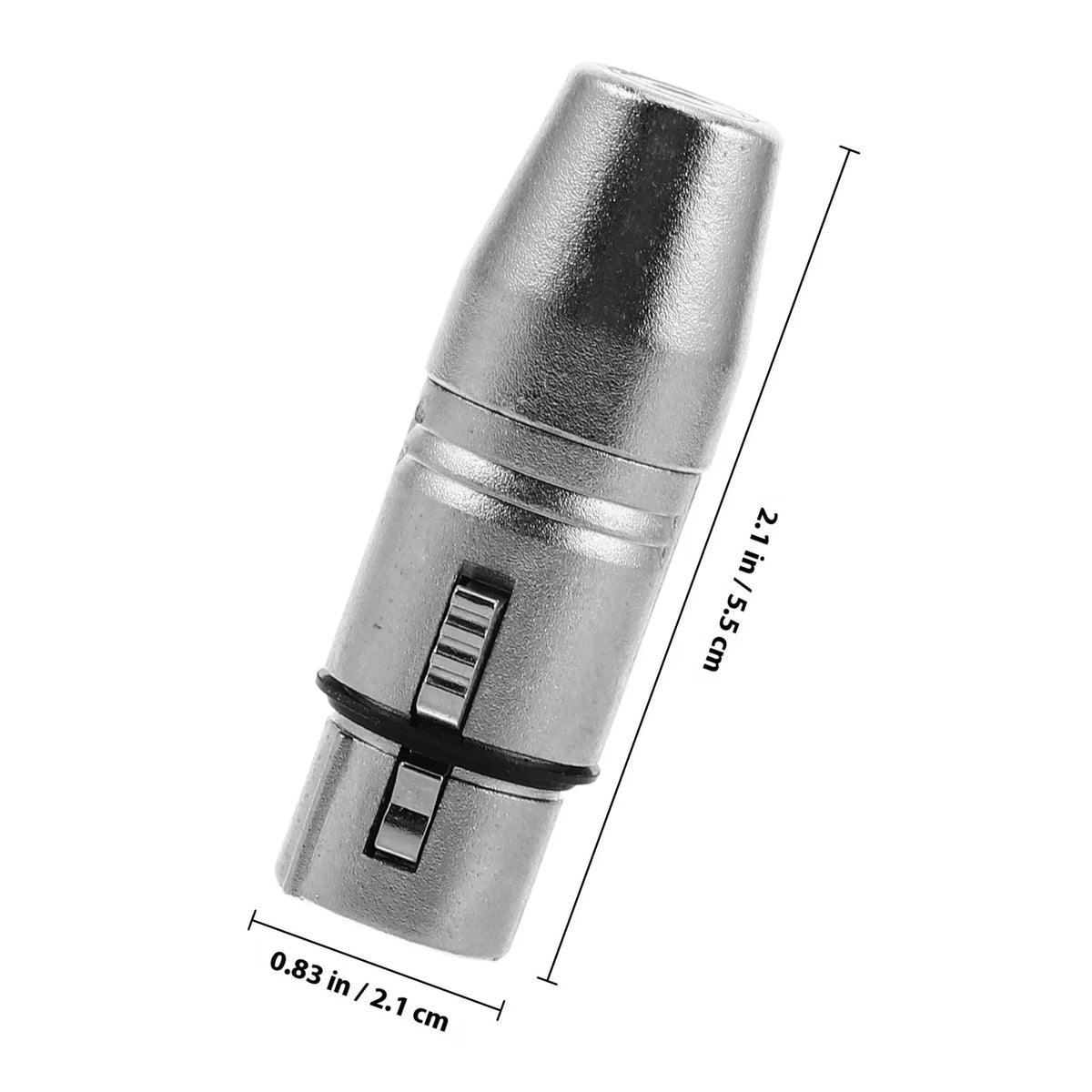 XLR Female to Female Adapter – Compact Audio Coupler Connector XLR Audio Adapter PLUSH