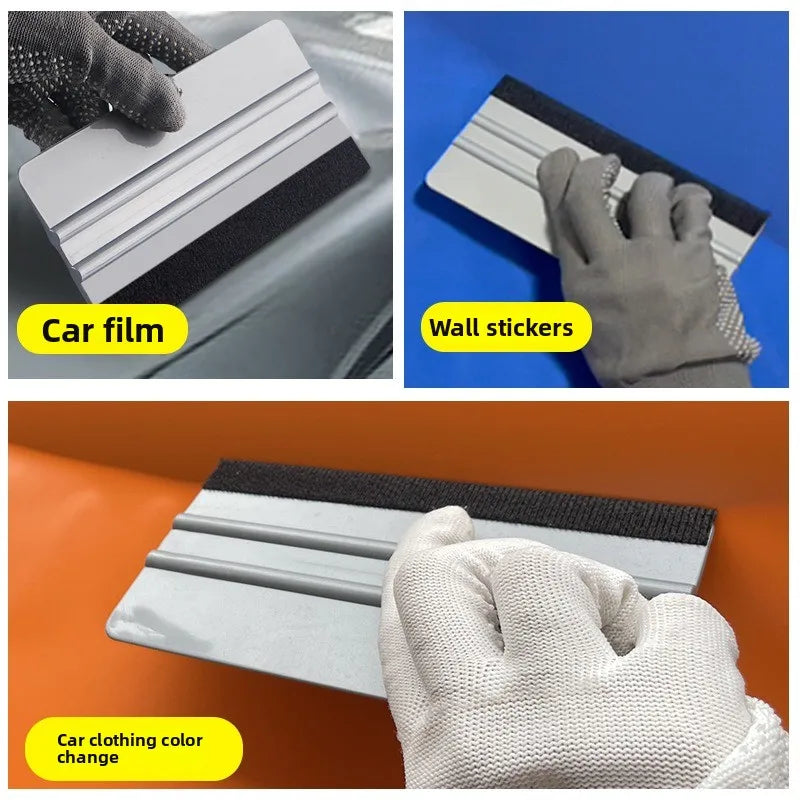 Vinyl Wrap Installation Kit – Silicone Squeegee & Scraper Vinyl Wrap Tool Kit PLUSH