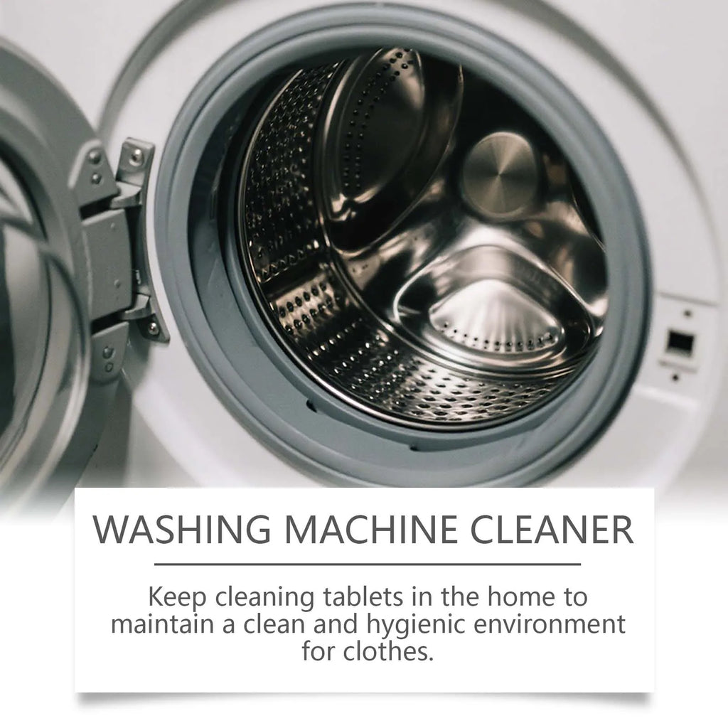 Washing Machine Cleaner Effervescent Tablets 12pcs | Jue-Fish Washing Machine Cleaner PLUSH