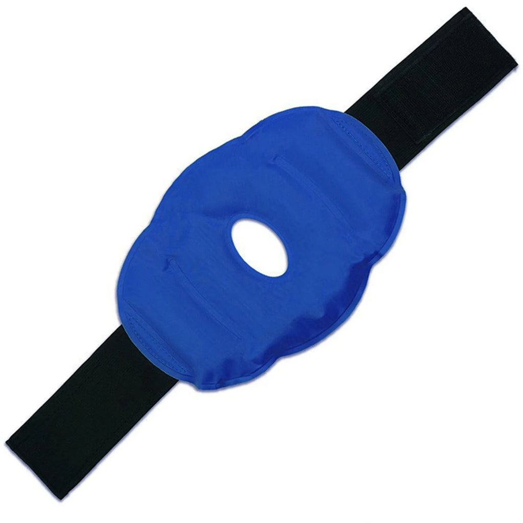 Reusable Knee Ice Gel Pack – Hot & Cold Therapy Wrap Cold Therapy Wrap PLUSH Blue
