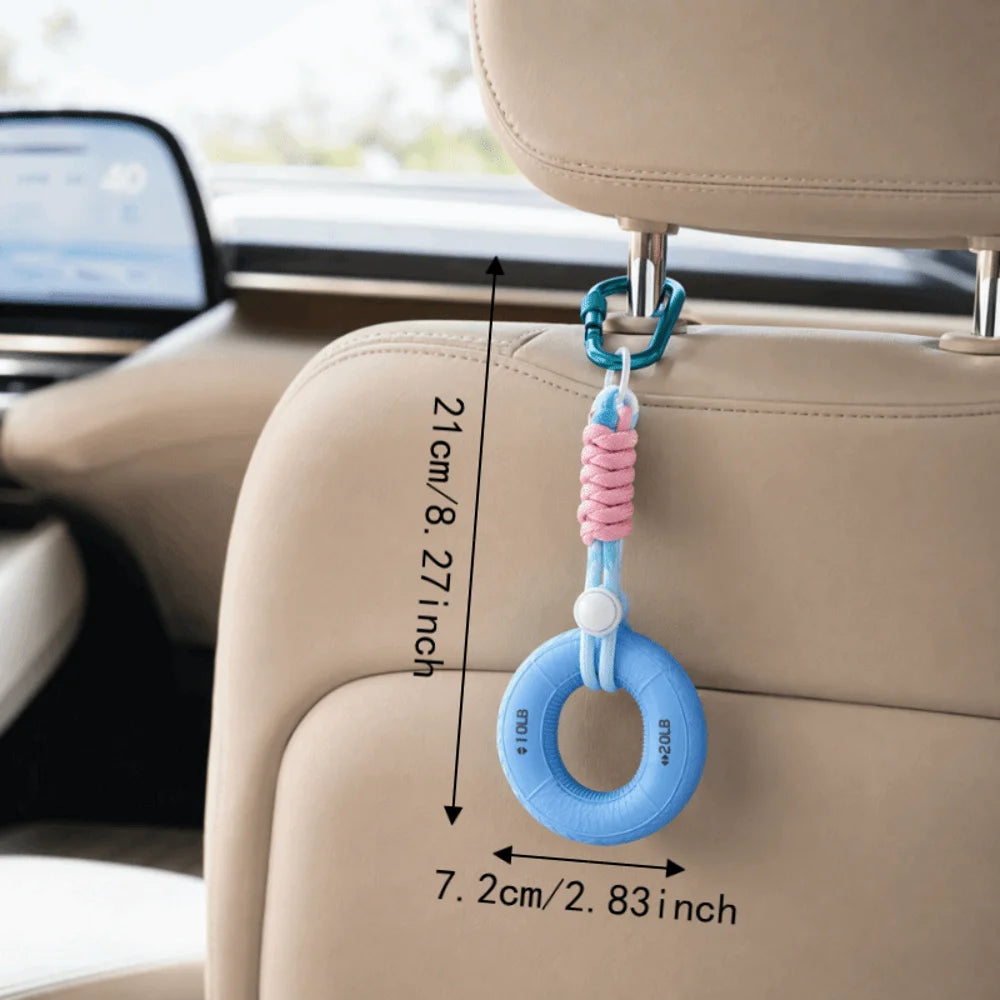Silicone Grip Ring Keychain – Hand & Wrist Strength Trainer Grip Strength Trainer PLUSH