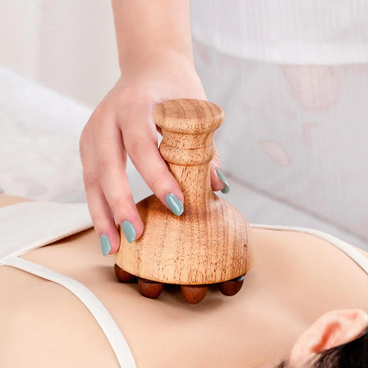 Wooden Gua Sha Massage Tool – Manual Body Massage Brush Wooden Massage Tool PLUSH