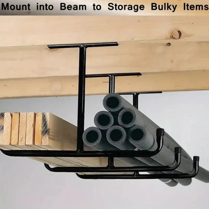 Heavy Duty Metal Garage Storage Hook Rack – Wall & Ceiling Garage Storage Hook PLUSH