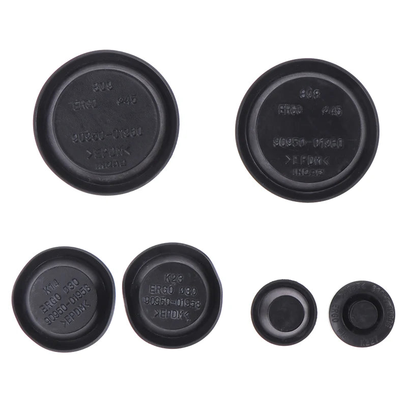 Waterproof Floor Hole Rubber Plugs 90950-01960 – 2pcs Automotive Rubber Plug PLUSH
