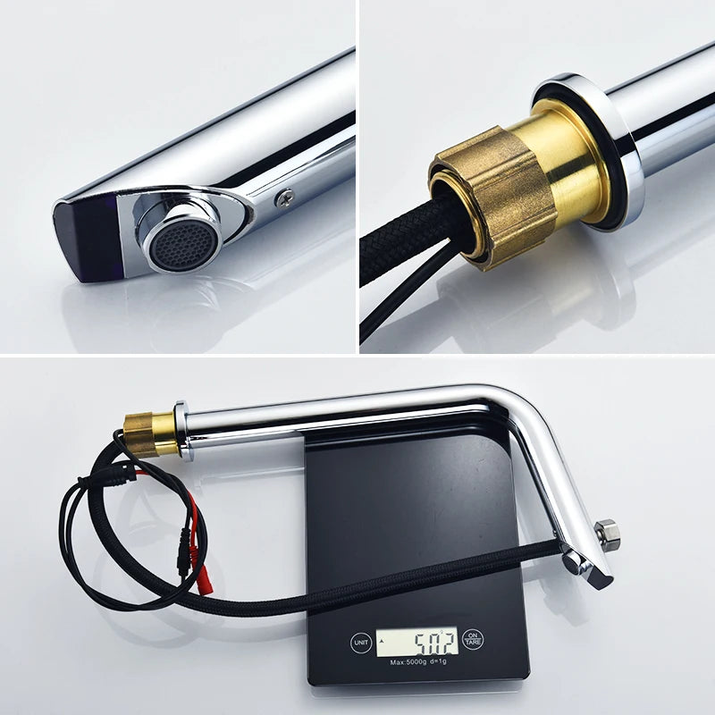 Sensor Basin Faucet Chrome Deck Mounted – ELS8870 Auto Tap Sensor Basin Faucet PLUSH
