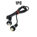 9W Double Layer LED Eagle Eye Light – Car & Motorcycle Lamp LED Vehicle Light PLUSH 1PC White Light