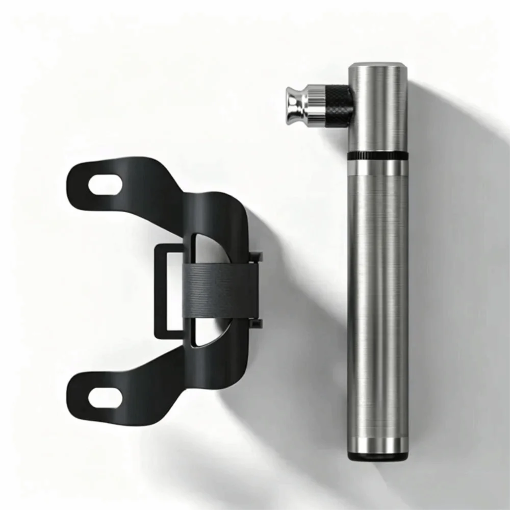 Mini Portable Bike Pump Aluminum Alloy – Universal Valve Mini Bike Pump PLUSH