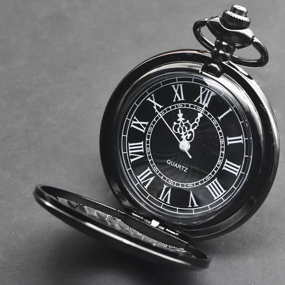 Vintage Steampunk Hollow Gear Quartz Pocket Watch Necklace Pocket Watch Necklace PLUSH
