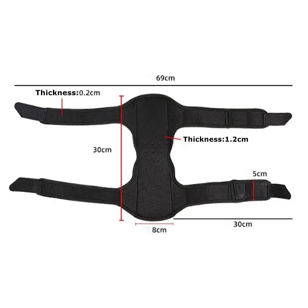 Adjustable Knee Brace Compression Sleeve – Breathable Support Knee Compression Sleeve PLUSH