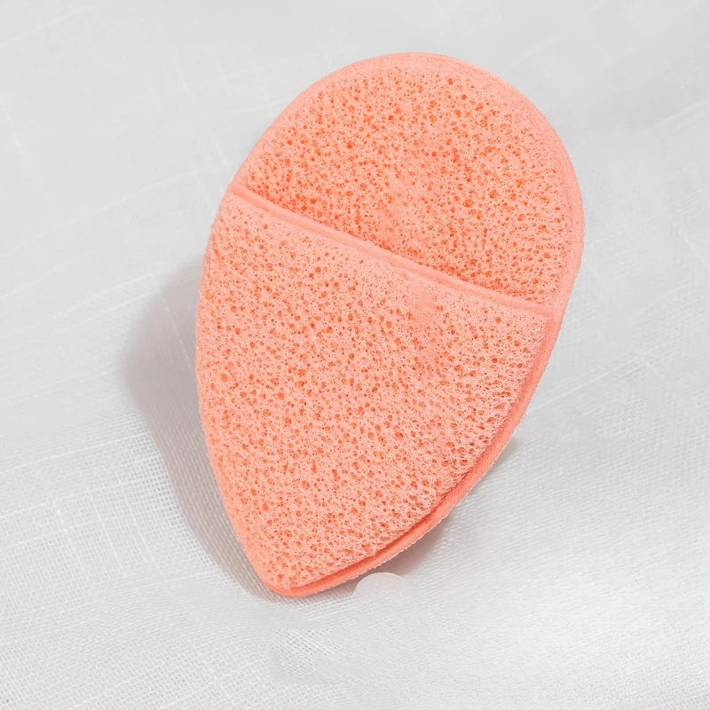 Natural Exfoliating Facial Cleansing Sponge – Deep Pore Cleanser Facial Cleansing Sponge PLUSH Orange