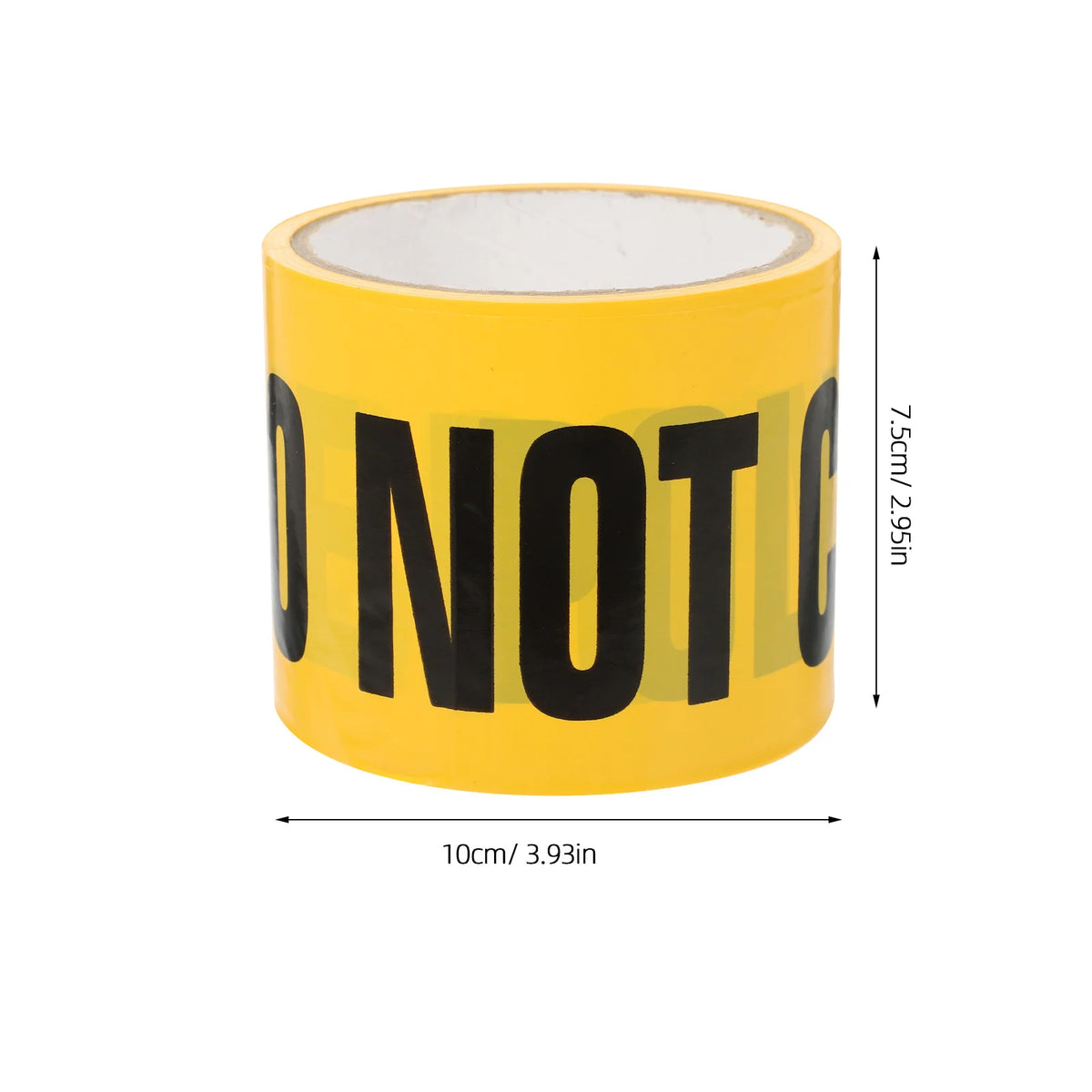 Yellow "Do Not Enter" Warning Barrier Tape | Safety & Party Safety Barrier Tape PLUSH