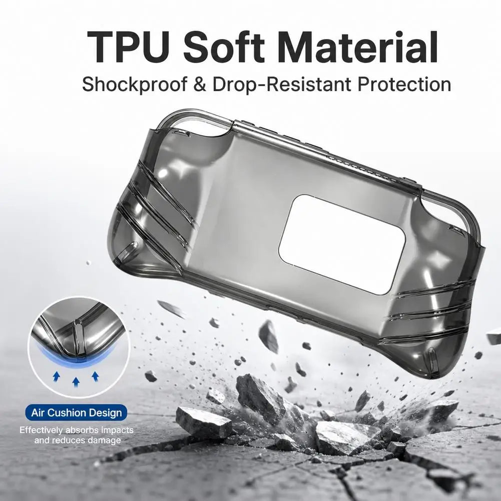 TPU Clear Protective Case for Retroid Pocket Nova Console Console Protective Case PLUSH