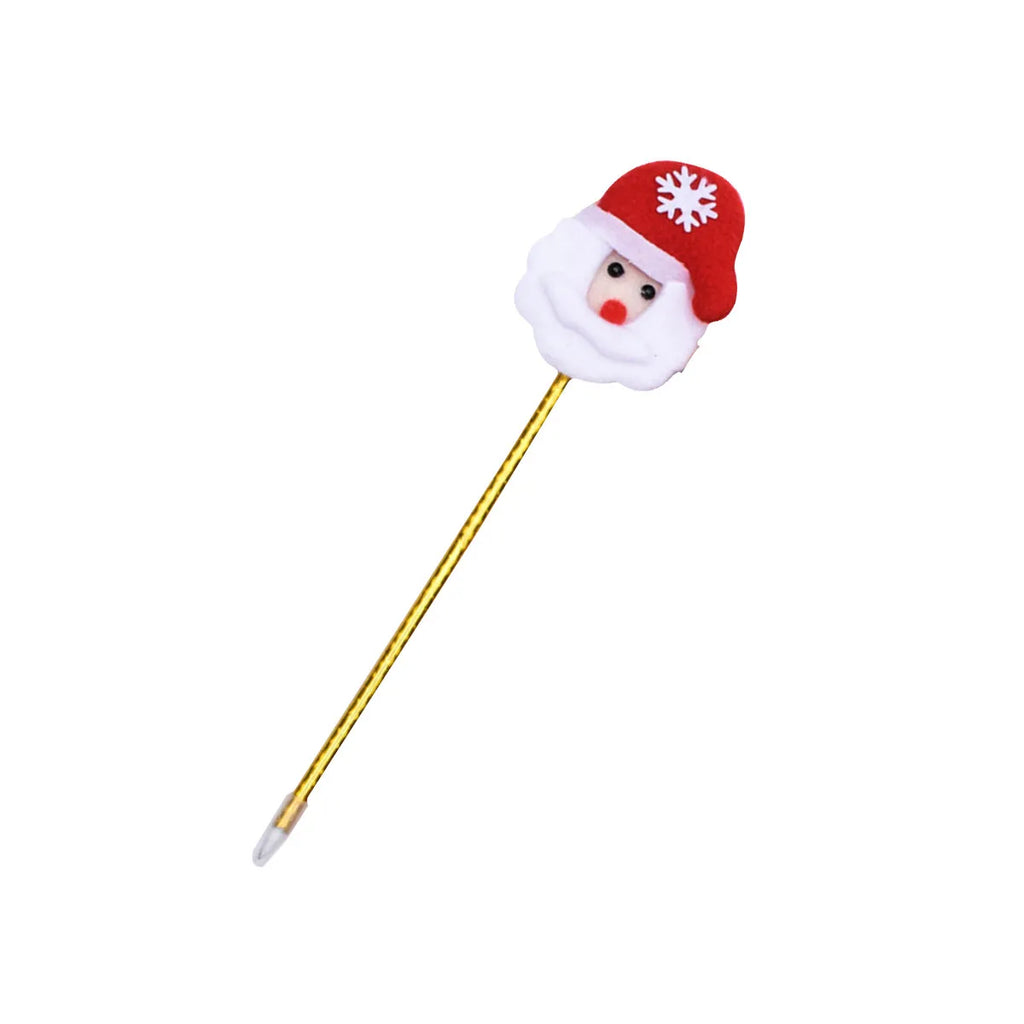5pcs LED Santa Claus Luminous Pens – Christmas Party Props Novelty LED Pens PLUSH Default Title