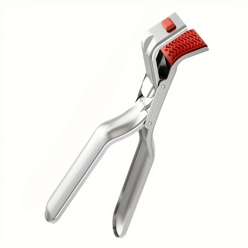 Stainless Steel Kitchen Plate Clamp – Heat-Resistant & Non-Slip Kitchen Plate Clamp PLUSH 1pc