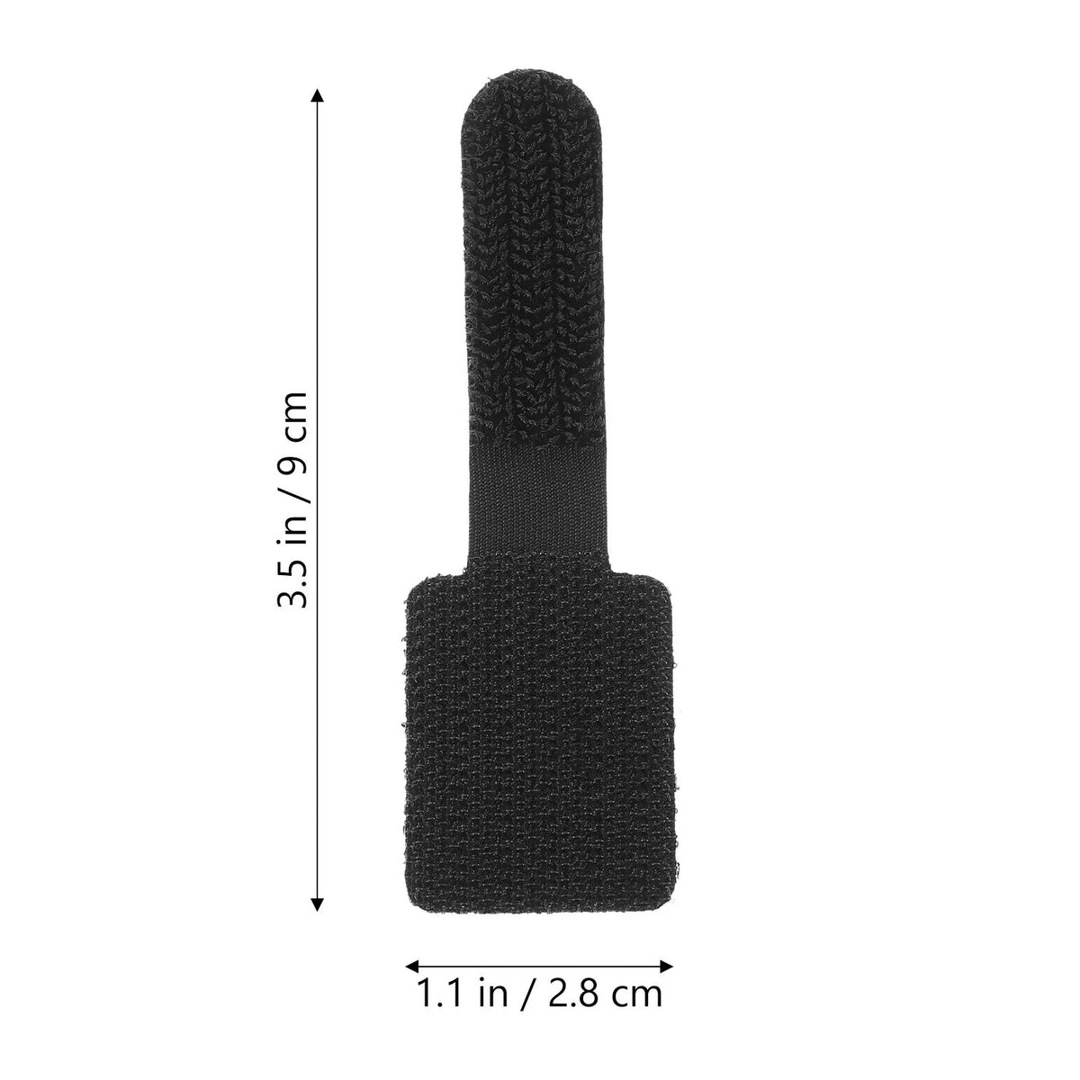 40pcs Reusable Hook & Loop Cable Ties – Self-Adhesive Cord Organizer Cable Management Ties PLUSH