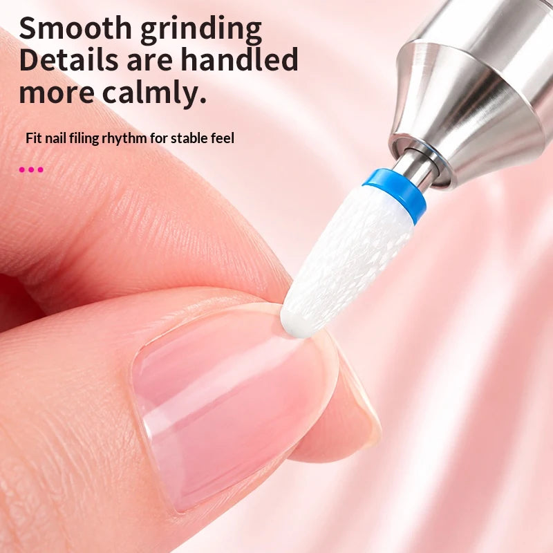 USB Electric Nail Drill & Sanding Belt – Manicure Polish Kit Electric Nail Drill PLUSH
