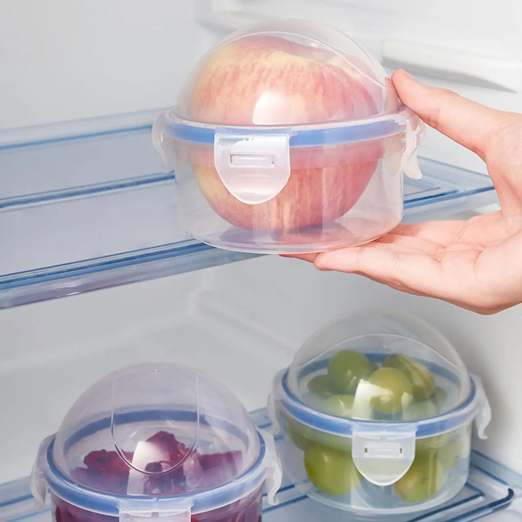 Reusable Fruit & Vegetable Storage Container with Lid | Fresh Keeper Food Storage Container PLUSH