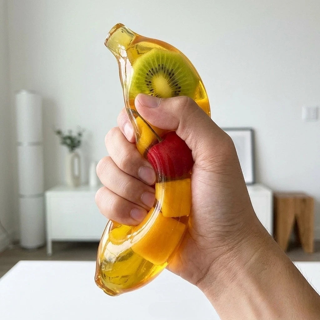 Slow Rebound Banana Squishy Fidget Toy for Kids & Adults Squishy Fidget Toy PLUSH