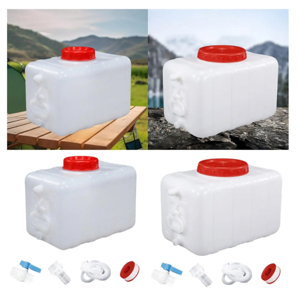 Tooyful 15L–25L Rectangular Camping Water Jug & Dispenser Camping Water Jug PLUSH