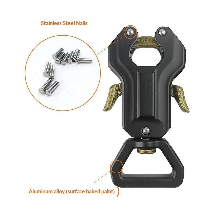 Heavy Duty Dog Leash Swivel Frog Clip Quick Release Buckle Dog Leash Buckle PLUSH