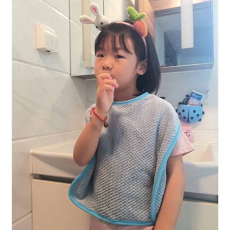 Waterproof Baby Bibs Burp Cloths – Ruffle Feeding Apron Baby Bibs & Burp Cloths PLUSH