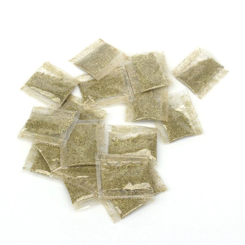 10pcs Natural Catnip Bags – Cat Grass Leaf Powder Toys Catnip Cat Toy PLUSH