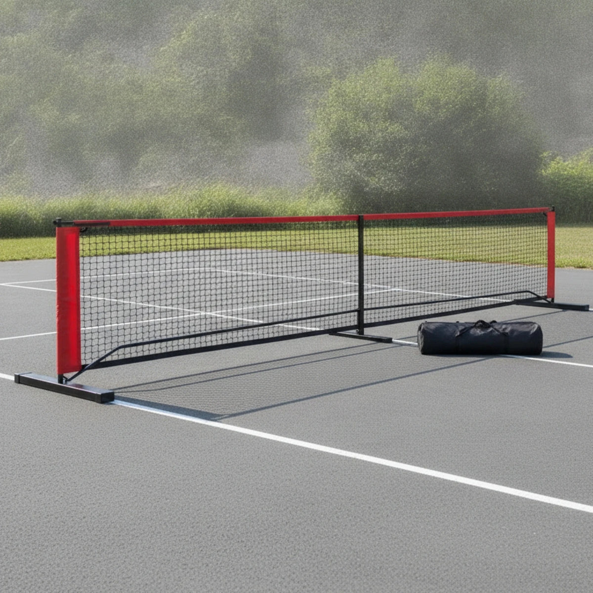 Portable Pickleball Net with Steel Frame & Carrying Bag Pickleball Net PLUSH