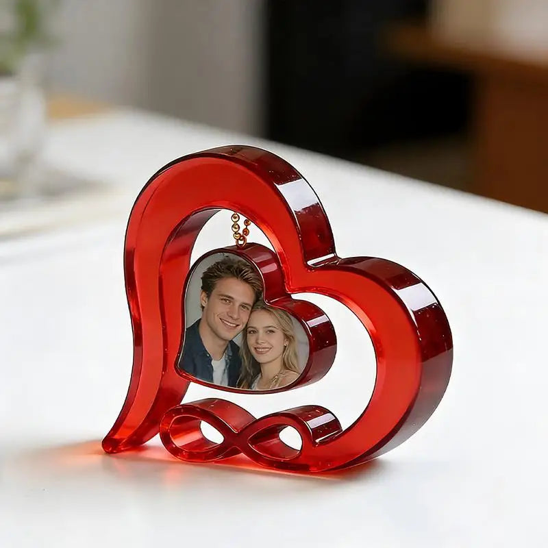 Heart Photo Frame Silicone Mold – DIY Epoxy Resin Ornament Resin Casting Mold PLUSH