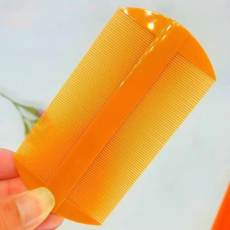 2-Pack Double-Sided Fine Tooth Lice & Nit Comb | Hair Care Lice & Nit Comb PLUSH
