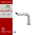 Sensor Basin Faucet Chrome Deck Mounted – ELS8870 Auto Tap Sensor Basin Faucet PLUSH Short cold