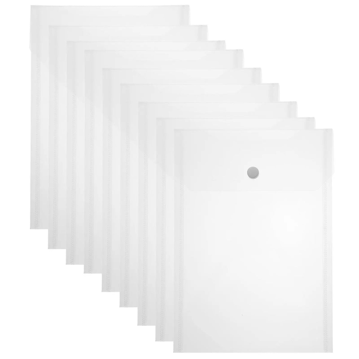 30pcs A5 Transparent Plastic Document Storage Bags – Organizer Document Storage Bags PLUSH