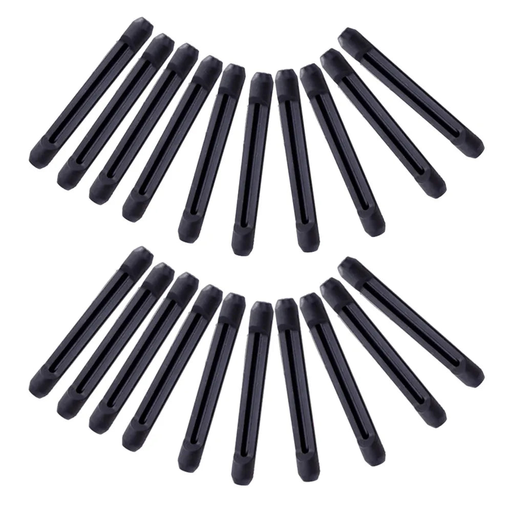 10 Pairs Silicone Anti-Slip Eyeglass Temple Ear Grip Covers Eyeglass Accessories PLUSH