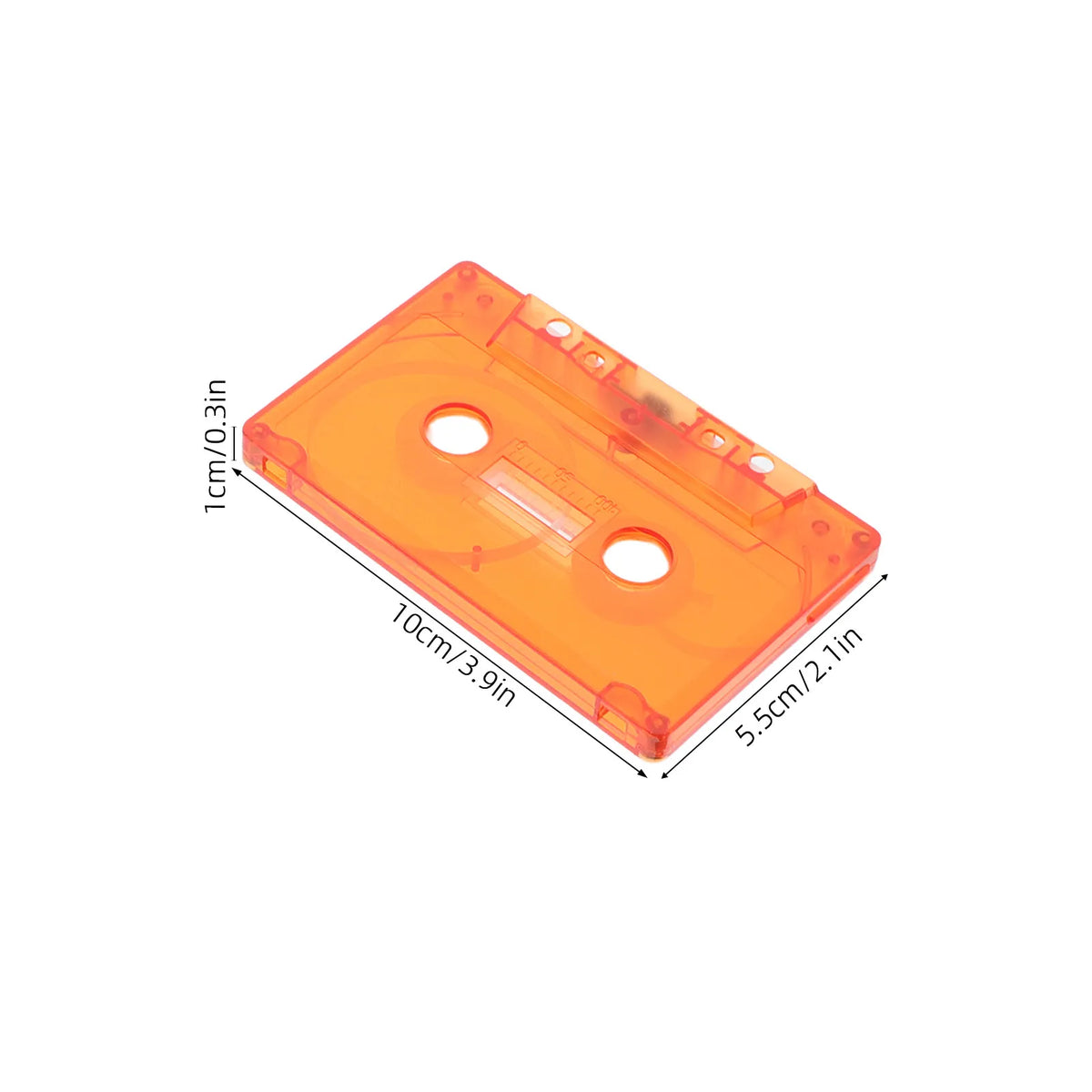 2Pcs Vintage Blank Cassette Tapes – Retro Music Party Decor Retro Party Decor PLUSH
