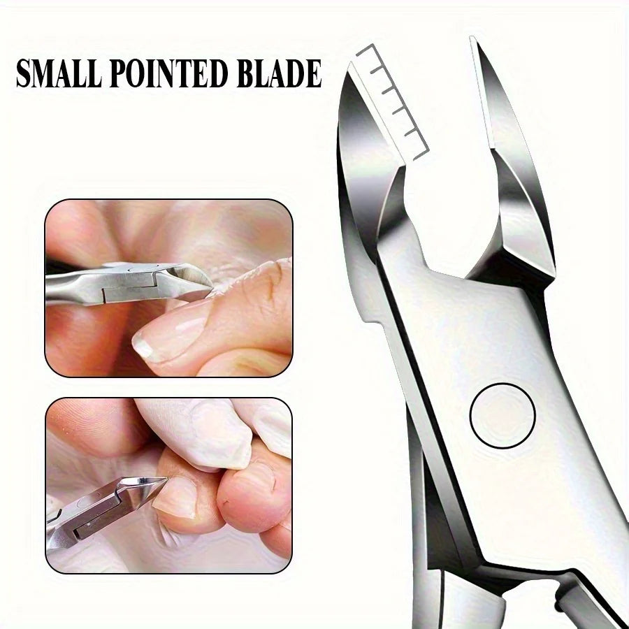 Stainless Steel Nail Clippers & Cuticle Pusher Manicure Set Manicure Tool Set PLUSH