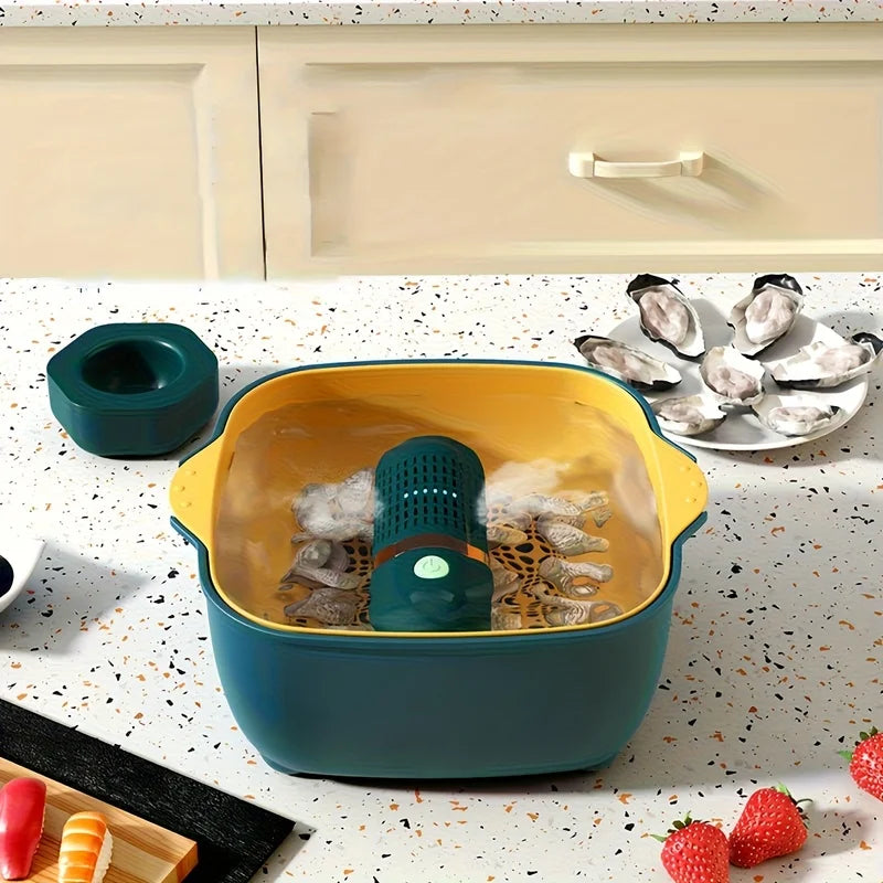 USB Rechargeable Fruit & Vegetable Cleaner | Portable Food Cleaning Machine PLUSH