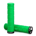 RIDERACE MTB Handlebar Grips Anti-Slip TPR Rubber Lock Bike Handlebar Grips PLUSH green