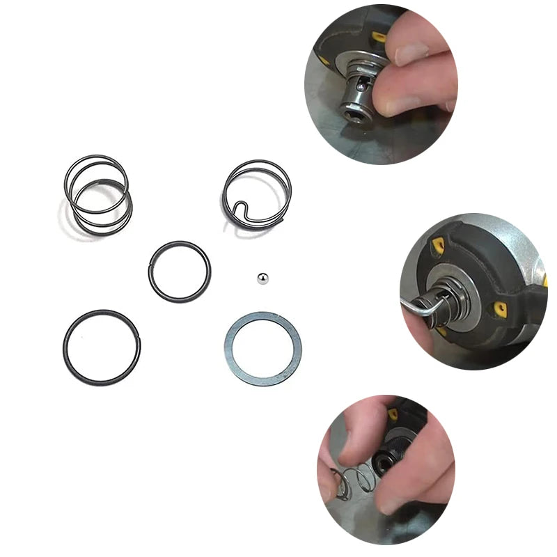 6pc Spring Kit for DCF885 DCF886 Impact Wrench | ZWINCKY Power Tool Repair Kit PLUSH