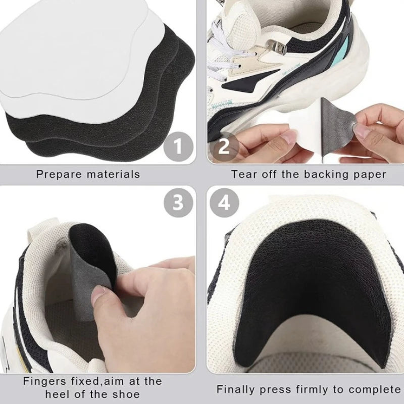 Suede Heel Repair Stickers – Self-Adhesive Shoe Patches 6/18pcs Shoe Repair Patches PLUSH