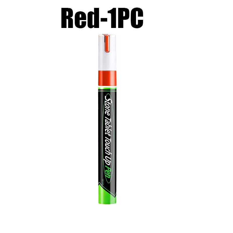 Pet Tombstone Touch-Up Paint Pen – Waterproof Metal Lettering Touch-Up Paint Pen PLUSH Red