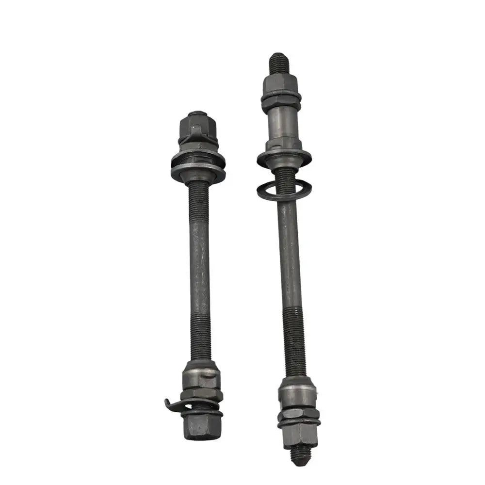 Bike Solid Shaft Front & Rear Axle – Road & Mountain Bike Bicycle Hub Axle PLUSH