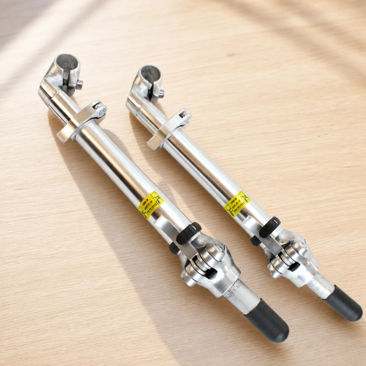 Folding Bike Stem Goose-Neck Adjustable | Aluminum Alloy Folding Bike Stem PLUSH