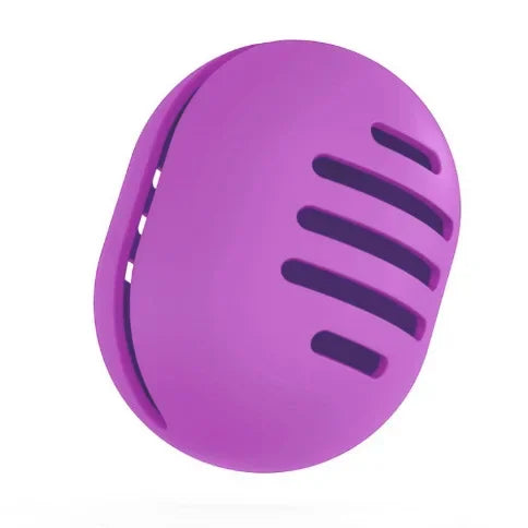 Silicone Makeup Sponge Holder & Travel Blender Case Makeup Sponge Holder PLUSH Purple 1pc