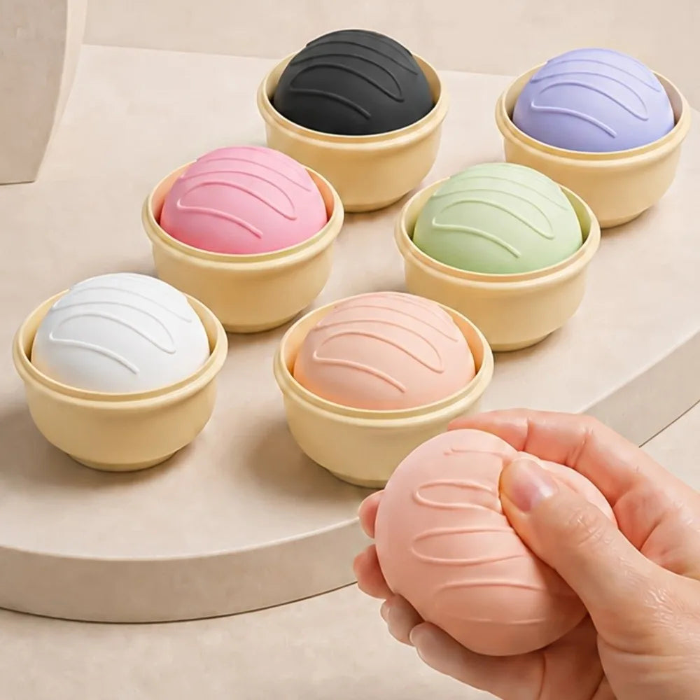Soft Squishy Sensory Ball – Slow Rebound Fidget Toy Adults Sensory Fidget Toy PLUSH