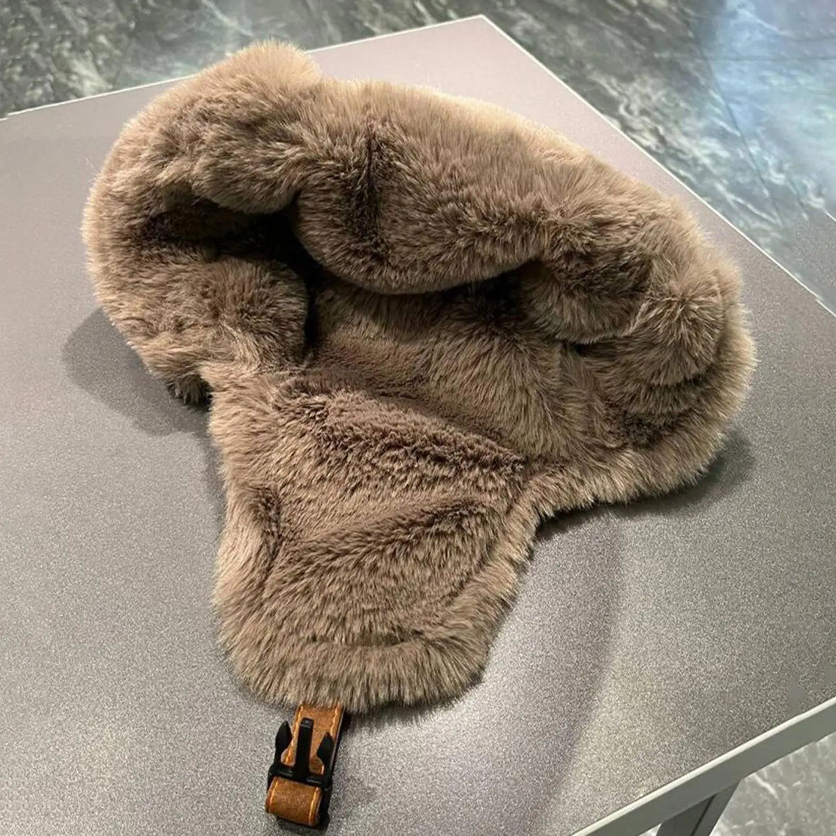 Winter Plush Trapper Hat with Earflaps – Men & Women Winter Trapper Hat PLUSH