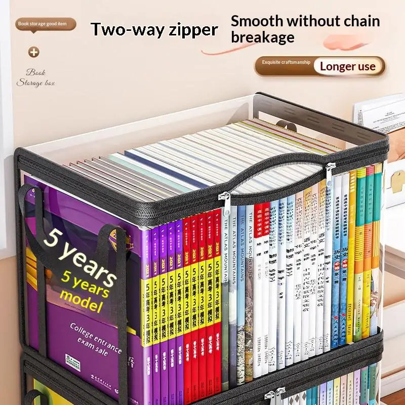 Clear PVC Organizer Box Flip Lid – Multi-Purpose Storage PVC Storage Box PLUSH