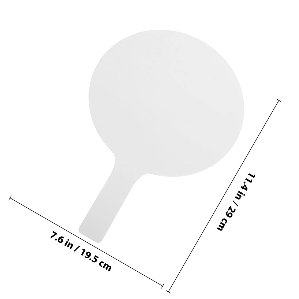 2-Pack Double Sided Dry Erase Answer Paddles for Classroom Dry Erase Paddle PLUSH