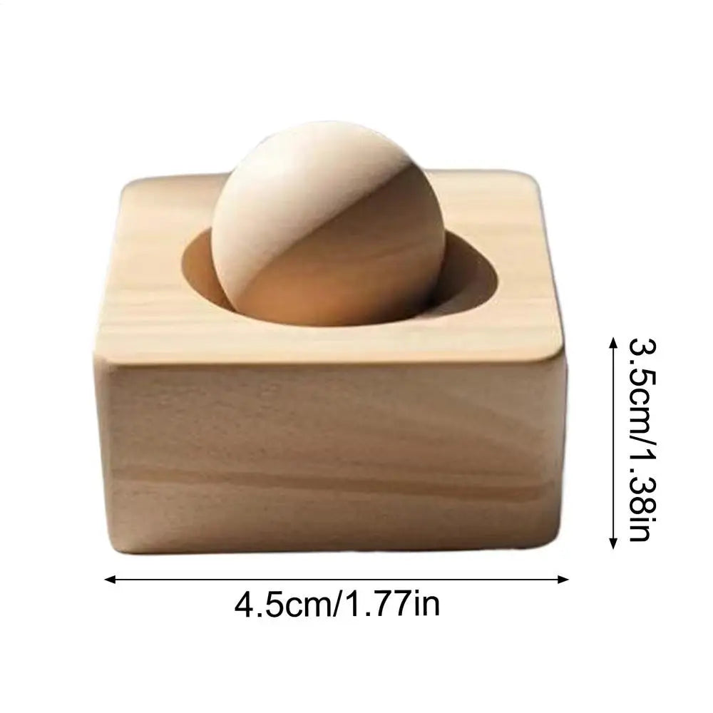 Wood Ball Essential Oil Diffuser – Home, Car & Office Aromatherapy Diffuser PLUSH square