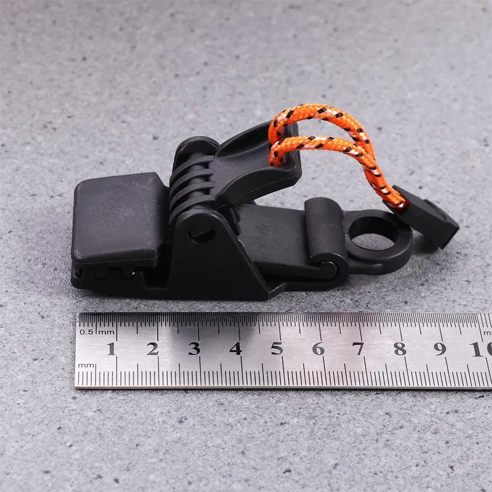 Windproof Tent Alligator Clip – Outdoor Tarp Clamp Tent Clip Clamp PLUSH